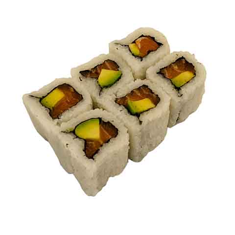 Salmon and Avocado Uramaki