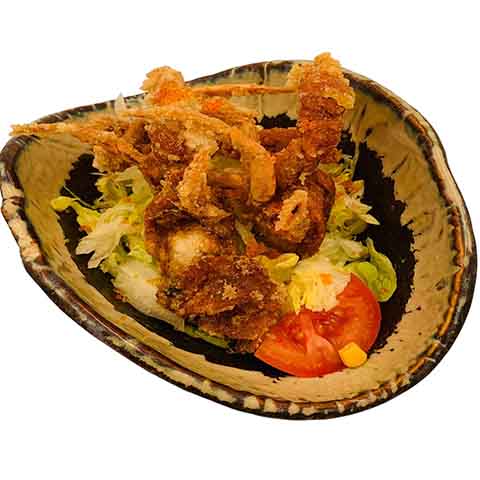 Soft Shell Crab Salad
